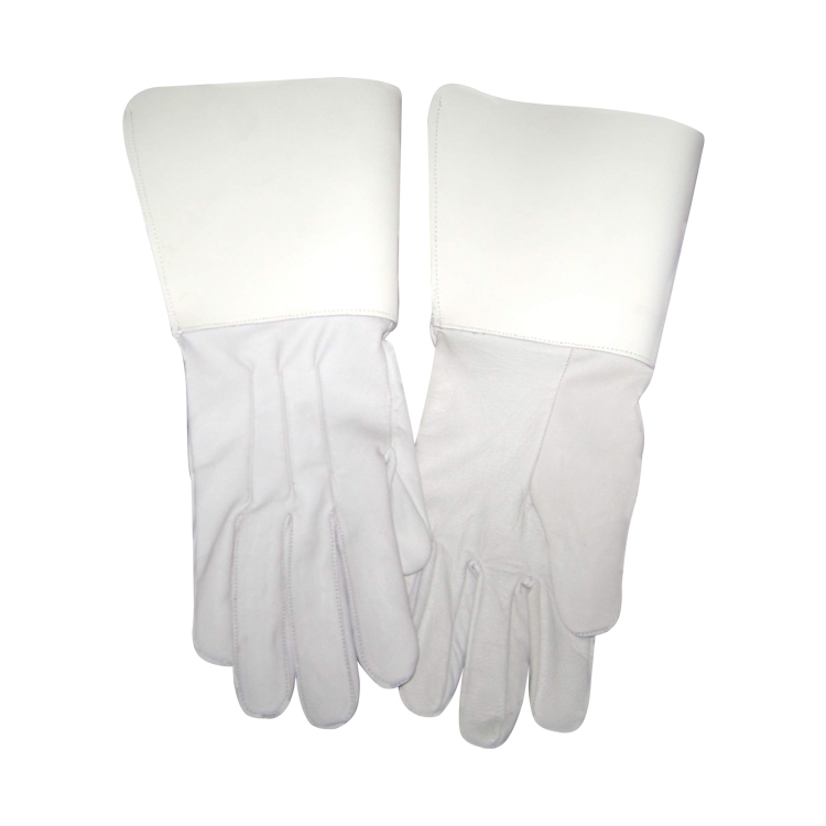  Masonic Gloves White