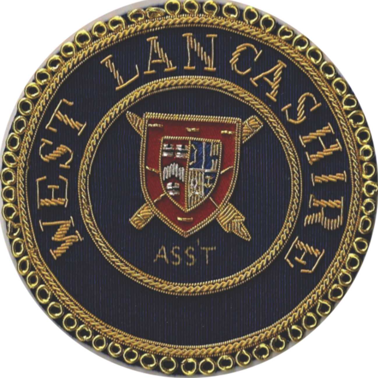  West Lancashire Masonic Badge