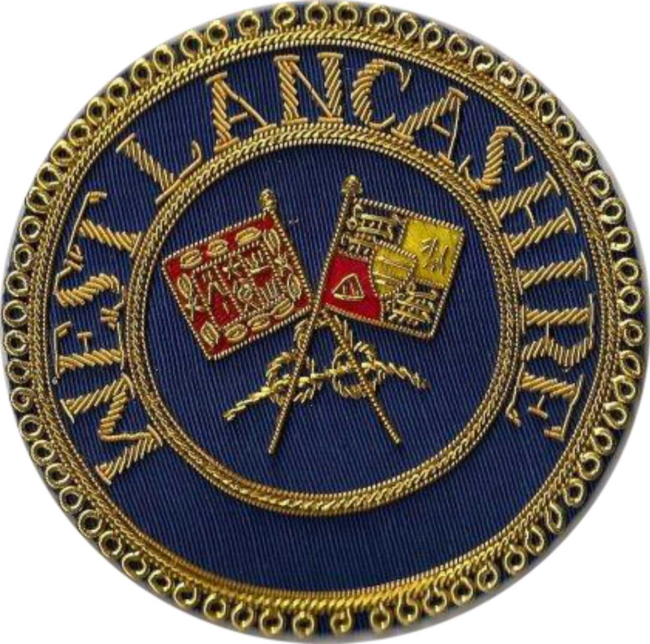  West Lancashire Masonic Badge